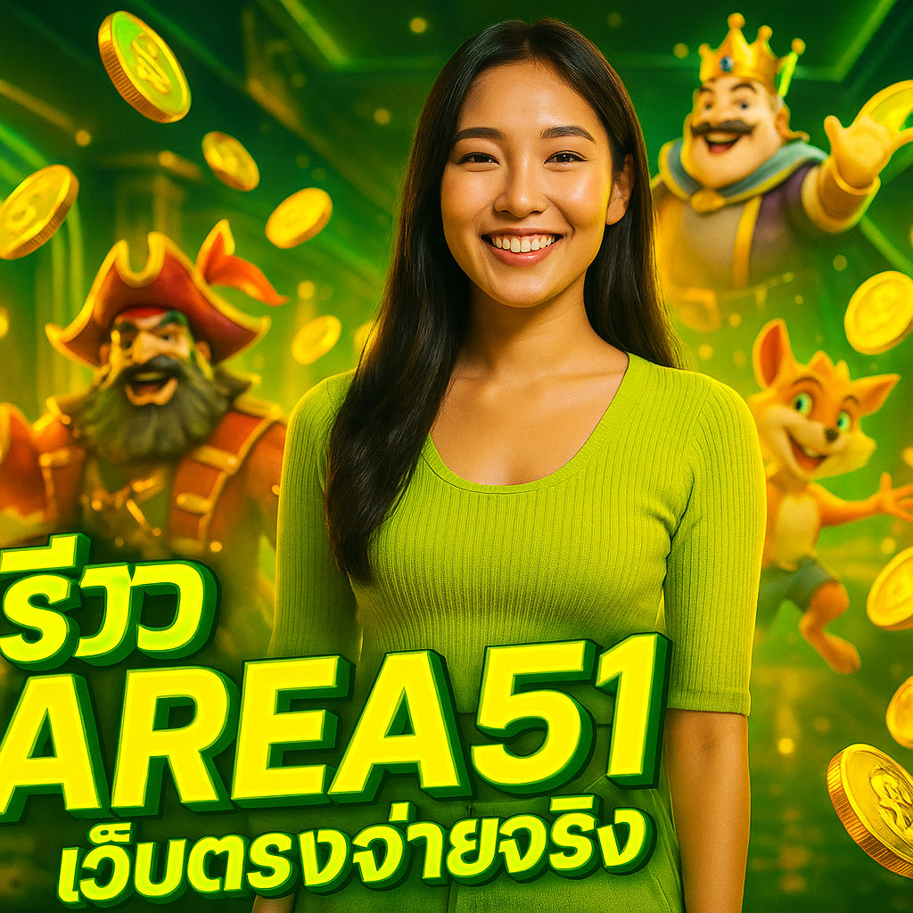 รีวิว AREA51 เว็บตรงจ่ายจริง