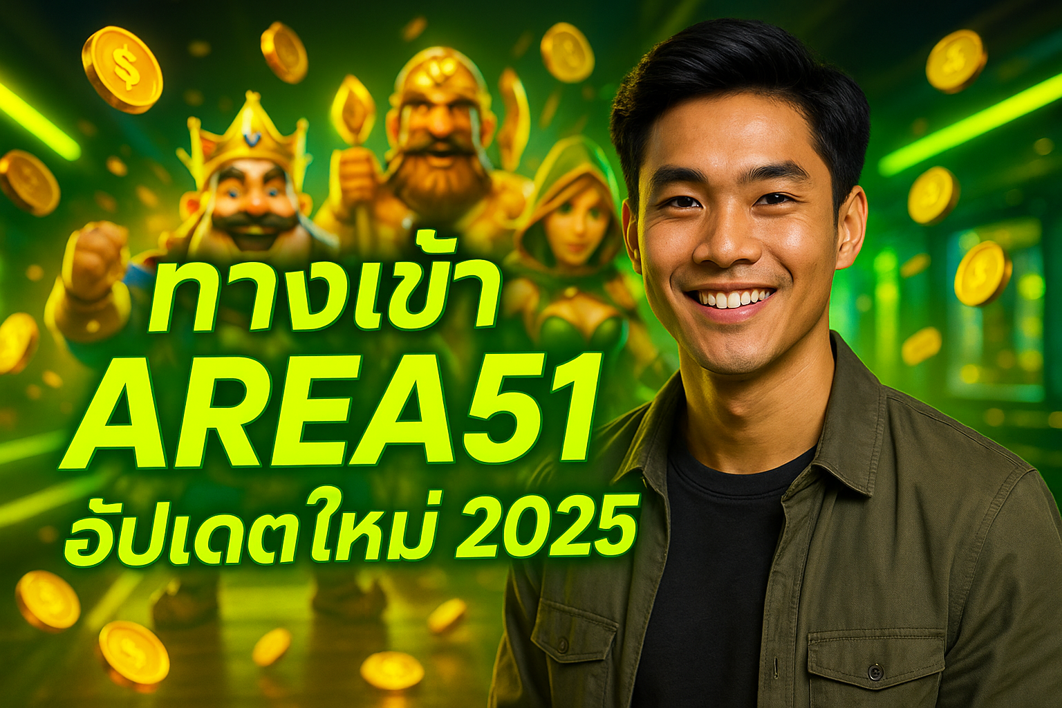 ทางเข้า AREA51 อัปเดตใหม่ 2025