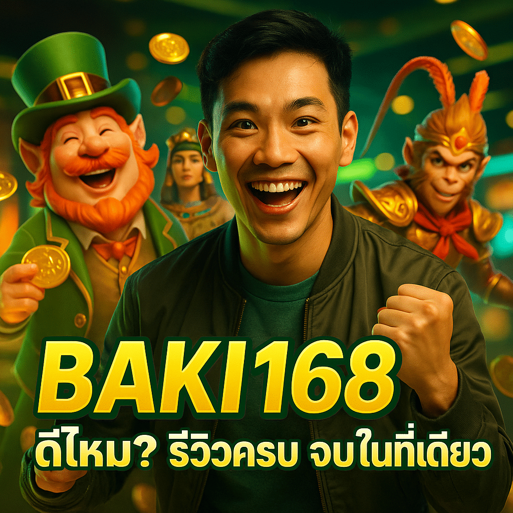 BAKI168 ดีไหม? รีวิวครบ จบในที่เดียว